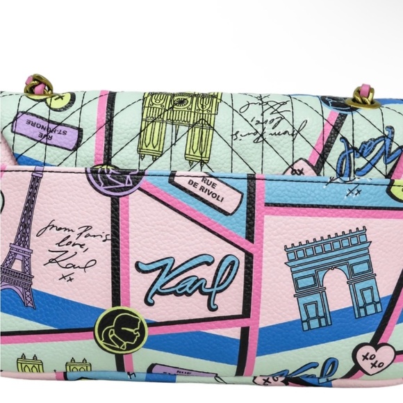 Karl Lagerfeld Multicolor Crossbody Bag - Picture 5 of 6